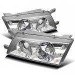 1997 Nissan 200SX Clear Halo Euro Headlights with LED