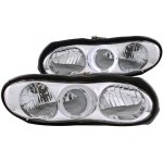 2001 Chevy Camaro Clear Euro Headlights with Halo