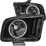 Ford Mustang 2005-2009 CCFL Halo Headlights Black