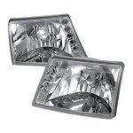 Ford Ranger 1998-2001 Chrome Custom Headlights LED