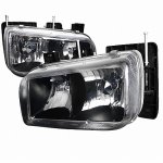 2000 GMC Yukon Denali Black Euro Headlights 2000 GMC Yukon Denali Black Euro Headlights