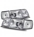 Lexus LS400 1993-1994 Chrome Crystal Headlights and Corner Lights Lexus LS400 1993-1994 Chrome Crystal Headlights and Corner Lights