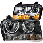 2006 Chrysler 300 Black Halo Headlights