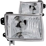 1999 Nissan Frontier Chrome Headlights 1999 Nissan Frontier Chrome Headlights