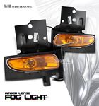 1996 Ford Mustang Amber OEM Style Fog Lights Kit