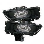 Mazda 3 Sedan 2007-2009 Clear OEM Style Fog Lights