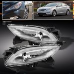 2011 Hyundai Sonata Clear OEM Style Fog Lights