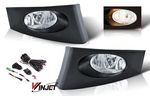 Honda Fit 2006-2007 Clear OEM Style Fog Lights Kit