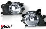 BMW E39 5 Series 2001-2003 Clear OEM Style Fog Lights