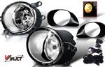 Toyota Yaris Hatchback 2007-2008 Smoked OEM Style Fog Lights Kit