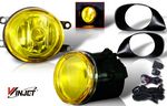 Toyota Yaris Hatchback 2007-2008 Yellow OEM Style Fog Lights Kit