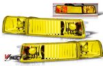 1993 VW Jetta Yellow OEM Style Fog Lights