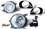 Toyota Yaris Hatchback 2007-2008 Clear OEM Style Fog Lights Kit