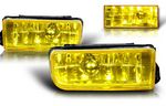 BMW E36 3 Series 1992-1998 Yellow OEM Style Fog Lights