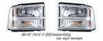 2006 Ford F250 Super Duty OEM Replacement Headlights 2006 Ford F250 Super Duty OEM Replacement Headlights