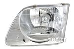 1998 Ford F250 Light Duty Left Driver Side Replacement Headlight