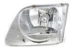 1997 Ford F250 Light Duty Left Driver Side Replacement Headlight