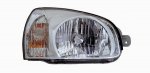 Hyundai Santa Fe 2001-2003 Right Passenger Side Replacement Headlight