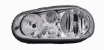 1999 VW Golf Left Driver Side Replacement Headlight