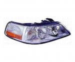 2003 Lincoln Town Car Right Passenger Side Replacement Headlight