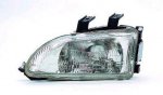 1993 Honda Civic Left Driver Side Replacement Headlight