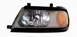 Mitsubishi Montero Sport 2000-2004 Black Left Driver Side Replacement Headlight
