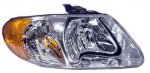 2004 Chrysler Town and Country Right Passenger Side Replacement Headlight