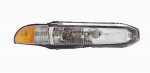Mitsubishi Galant 1994-1996 Right Passenger Side Replacement Headlight