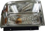 Ford F350 Super Duty 2005-2007 Right Passenger Side Replacement Headlight