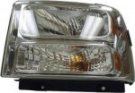 2006 Ford F350 Super Duty Left Driver Side Replacement Headlight
