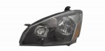 2005 Nissan Altima Left Driver Side Replacement Headlight
