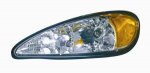 Pontiac Grand AM 1999-2005 Left Driver Side Replacement Headlight