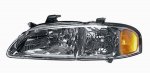 Nissan Sentra 2002-2003 Chrome Left Driver Side Replacement Headlight