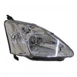 2002 Honda Civic Hatchback Right Passenger Side Replacement Headlight