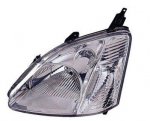 2002 Honda Civic Hatchback Left Driver Side Replacement Headlight