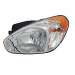 2009 Hyundai Accent Left Driver Side Replacement Headlight
