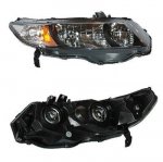 2009 Honda Civic Coupe Right Passenger Side Replacement Headlight