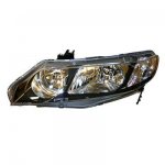 2009 Honda Civic Sedan Left Driver Side Replacement Headlight