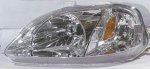 2000 Honda Civic Left Driver Side Replacement Headlight