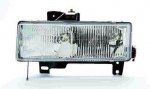 Chevy Express 1996-2002 Left Driver Side Replacement Headlight