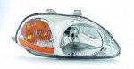 1998 Honda Civic Right Passenger Side Replacement Headlight