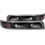 2000 Chevy Tahoe Black Bumper Lights