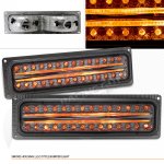 1998 GMC Sierra 2500 Smoked Front Bumper Lights