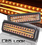 1999 Chevy Suburban Smoked LED Style Bumper Light