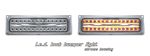 1998 Chevy 2500 Pickup Clear  LED Style Front Bumper Lights