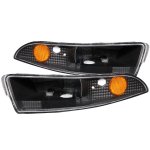 Chevy Camaro 1993-2002 Black Bumper Lights