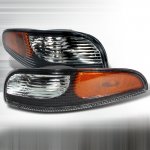 2003 Chevy Corvette Bumper Lights Black 2003 Chevy Corvette Bumper Lights Black