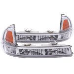 2001 Dodge Durango Bumper Lights and Corner Lights Chrome 2001 Dodge Durango Bumper Lights and Corner Lights Chrome