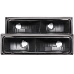 1996 Chevy Tahoe Bumper Lights Black