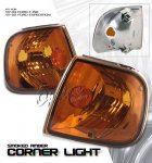 1997 Ford F250 Light Duty Amber Smoked Corner Lights